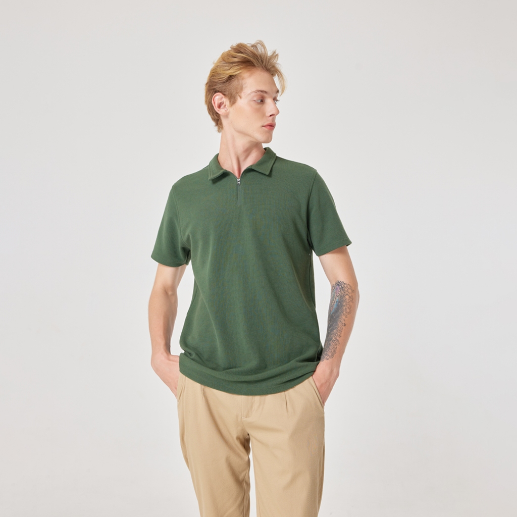 Khaki Bros - Polo T-Shirt - เสื้อโปโลแขนสั้น - KM23K064