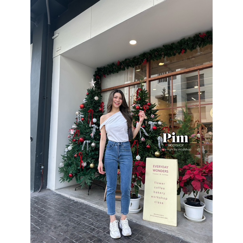 (จัดส่งภายใน 1-2 วัน)กางเกงยีนส์ Pim Jeans by modishop