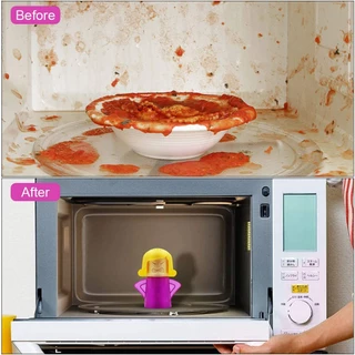 ตุ๊กตาทำความสะอาดไมโครเวฟพร้อมกล่อง Angry Mama Cleaner ตุ๊กตาล้างทำความสะอาดไมโครเวฟ KN-E001
