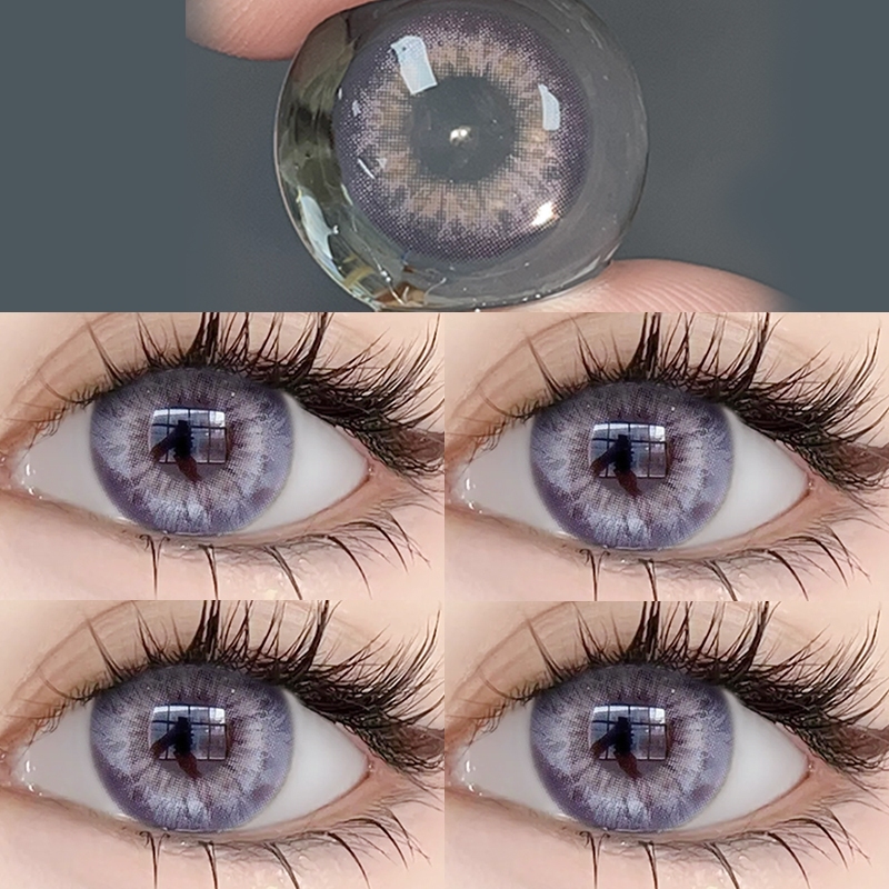 MIDROO 【COD】 [-0.00~-6.00]แว่นตาสายตาสั้น คอนแทคเลนส์ คอนแทคเลนส์สี 🌈DNA🌈 - รูปที่ 4