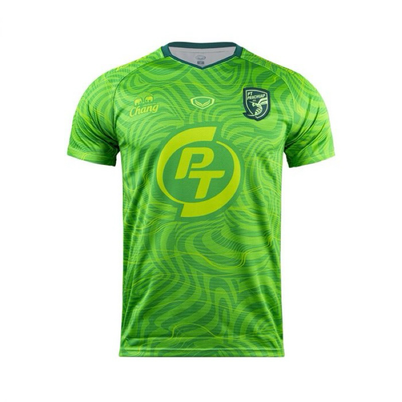 เสื้อแข่งประจวบเอฟซี 2022/2023 ชุดเยือน สีเขียว ของแท้จากสโมสร PT Prachuap FC