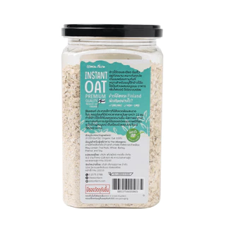 ข้าวโอ๊ตอบละเอียด อินสแตนท์โอ๊ต ออแกนิก พรีเมียม 300 g / Organic Instant Oat