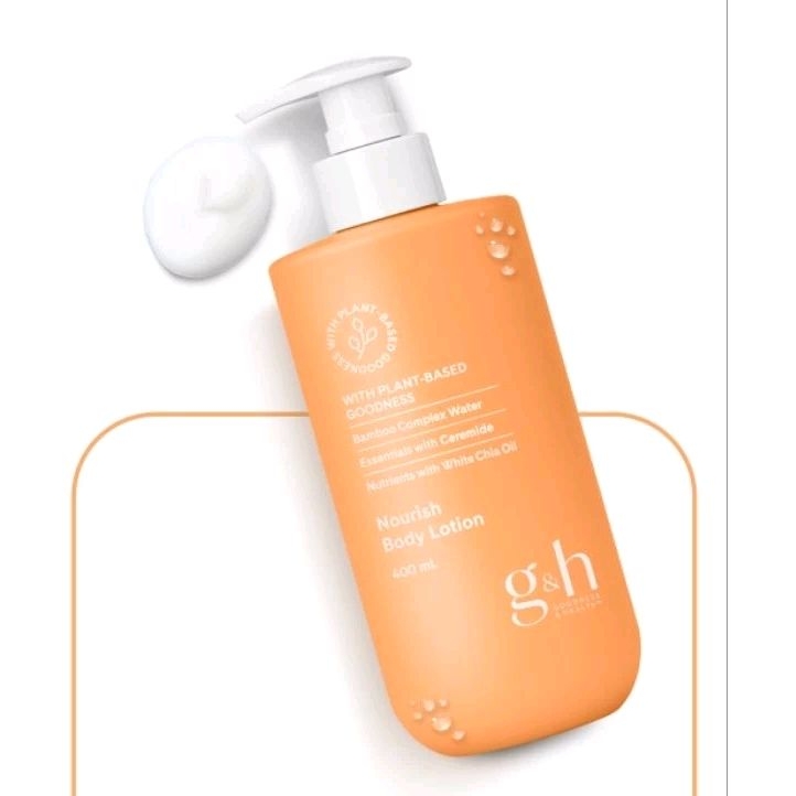 G&H Nourish Body Lotion โลชั่นบำรุงผิว จีแอนด์เอช เนอริช+