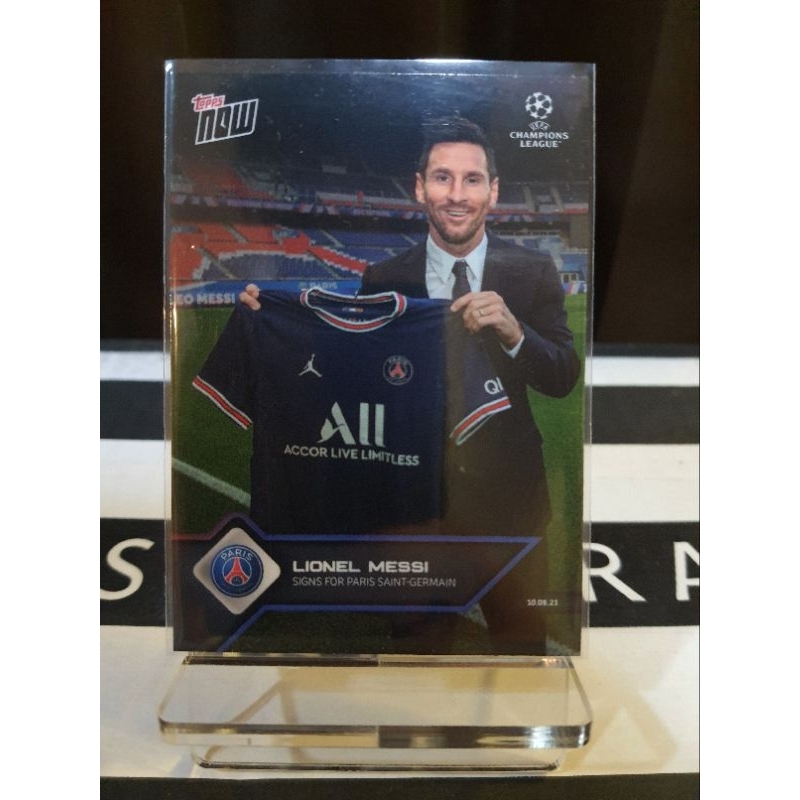 TOPPS NOW SIGNS FOR #MESSI, AGUERO, GREALISH, SANCHO