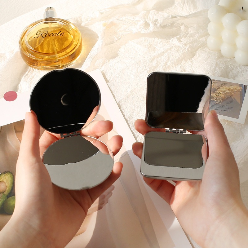 LuckyE กระจกพกพา กระจกพับ กระจกสไตล์เกาหลี ขนาดกระทัดรัด - รูปที่ 5