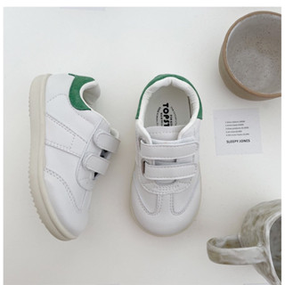 รองเท้าผ้าใบหนังสีขาว Topstar