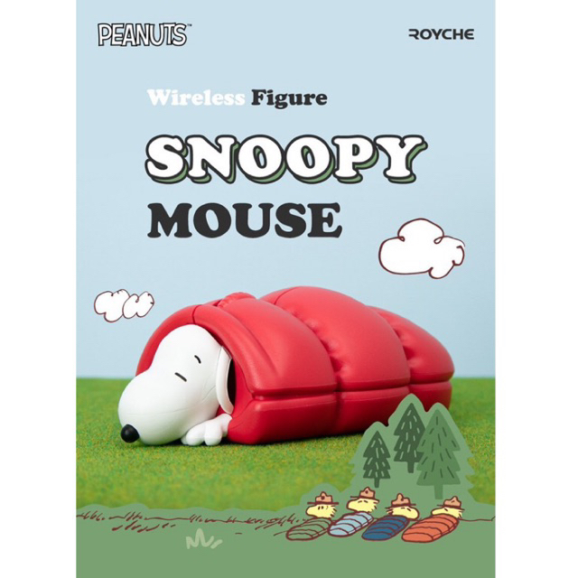 เม้าส์ Snoopy Mouse multi-pairing/2ระบบ BT5.1,2.4Ghz แท้ เกาหลี