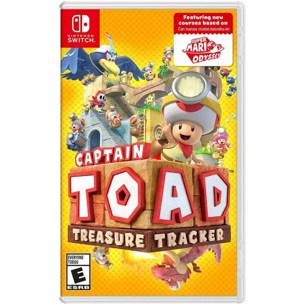 (มีส่งด่วน) Nintendo switch captain toad มือหนึ่ง พร้อมส่ง