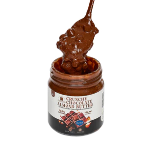 (พร้อมส่ง)เนยถั่ว เนยถั่วอัลมอนด์ คลีน รสช็อคโกเเลต เนื้อครั้นชี่ Crunchy Chocolate Almond butter