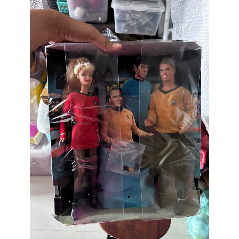 ตุ๊กตาบาร์บี้ Barbie &amp; Ken Star Trek Giftset  (30th Anniversary Collector Edition) [1996]