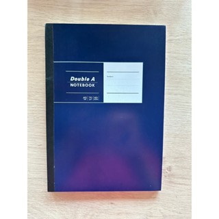 สมุดเส้นกริด Double A สมุดบันทึกเส้นกริด สมุดสันกาว ขนาด A5