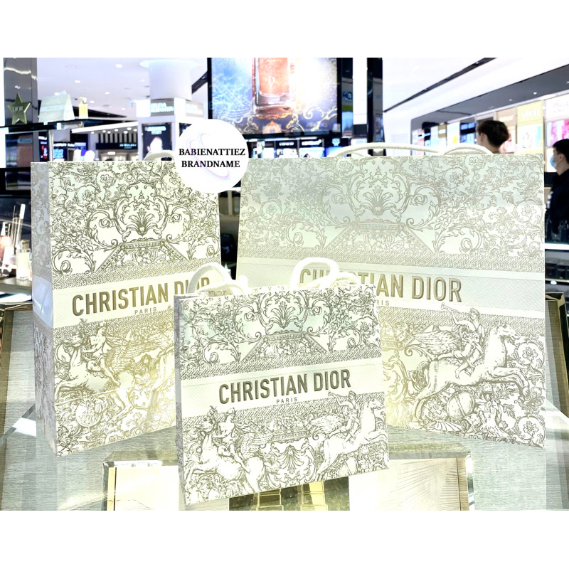 ถุงแบรนด์ Dior ของแท้ จาก King Power ใส่ลิป/แป้ง/บรัชออน/น้ำหอม