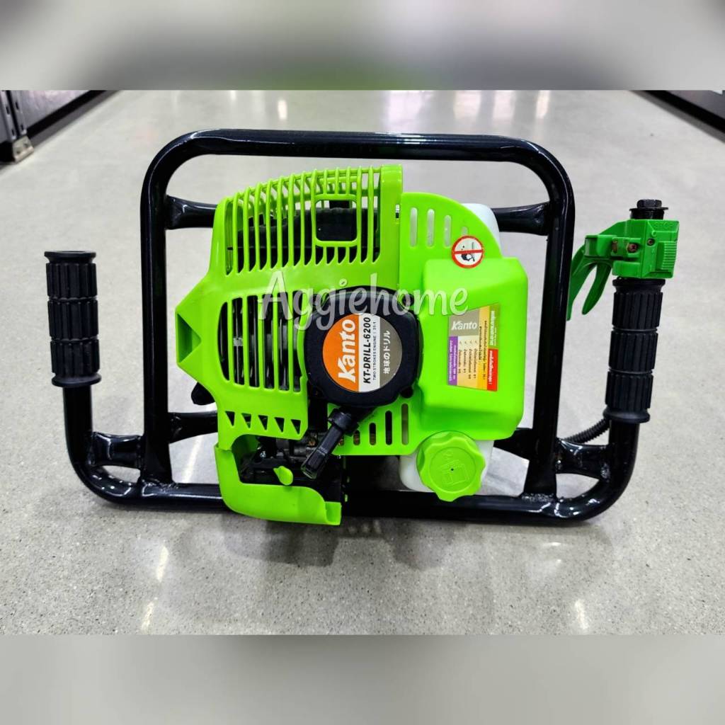 KANTO เครื่องเจาะดิน 2 จังหวะ รุ่น KT-LION-DRILL / KT-DRILL-6200 (เฉพาะตัวเครื่อง) 4 แรงม้า /ขุดหลุม ราคา ถูกที่สุด ดีลบีเคเค แกลเลอรีภาพที่ 6