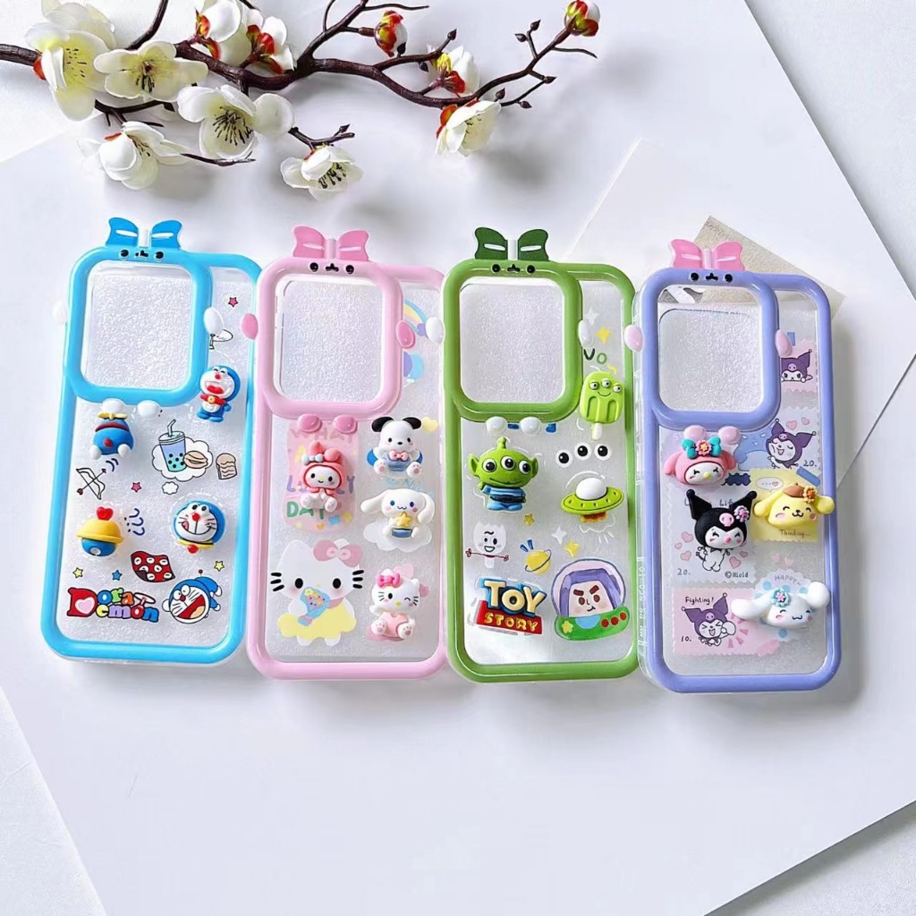 เคสลูกเจี๊ยบ ลายการ์ตูน งานนูนเคสนิ่มมาใหม่ค่ะสำหรับรุ่นOPPO A78 5G A57 4G A15 A15S A16 A16K A17/A17K A94 4GA95 4GA96 5G