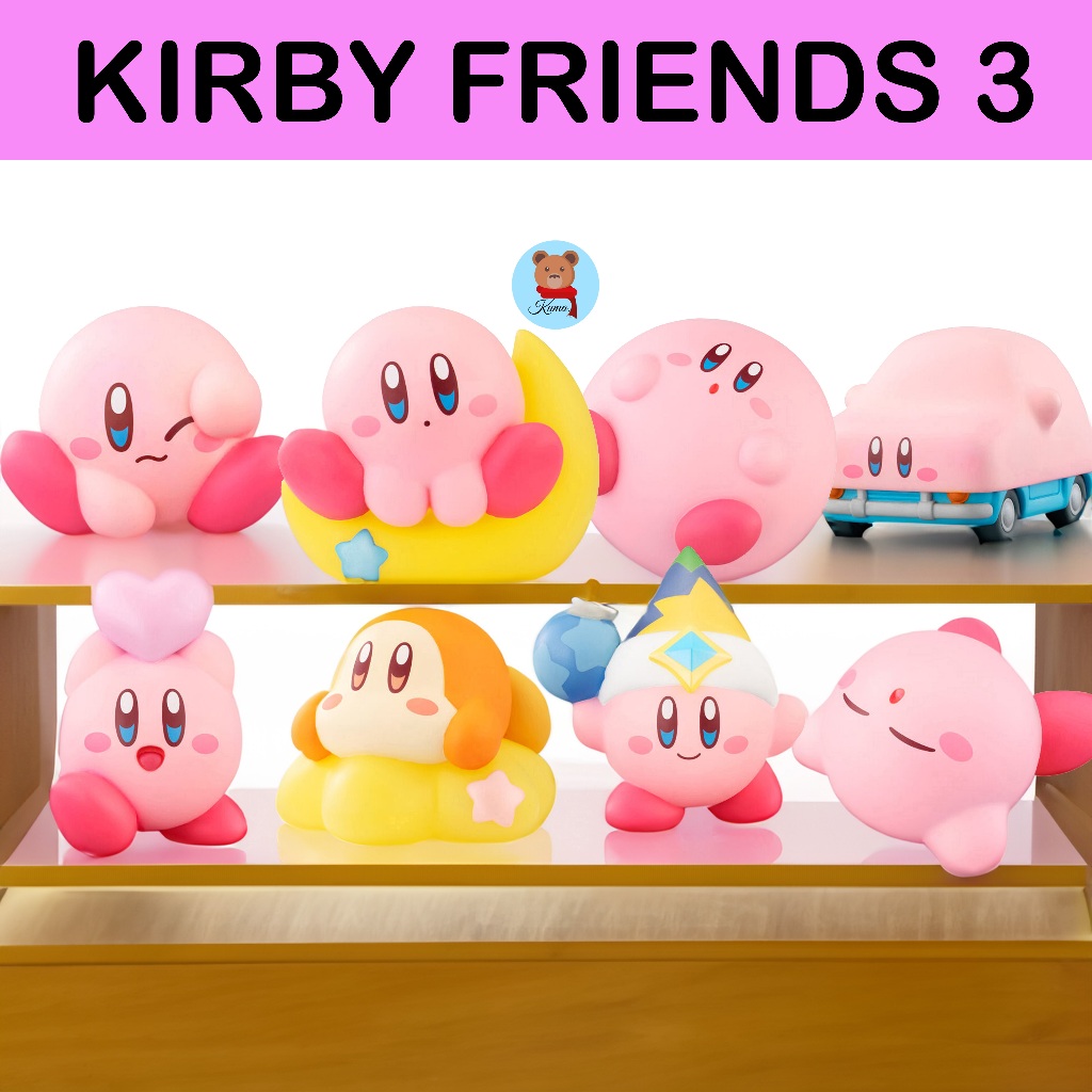 ✅รุ่น3 Kirby Friends 3 Re-Ment Kirby`s Dream Land kirby friends3 🇯🇵รุ่น3 กาชาปอง โมเดลเคอร์บี้ นำเข้