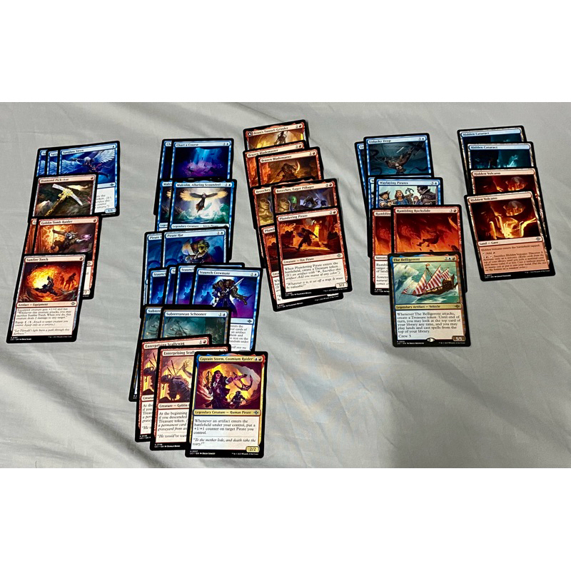 deck set red blue LCI