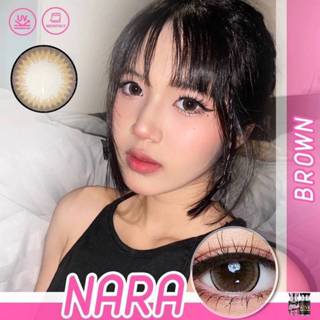 💋 มีค่าสายตา 💋 Wink Nara/Lila Gray Brown  บิ๊กอาย สุดปัง คอน…