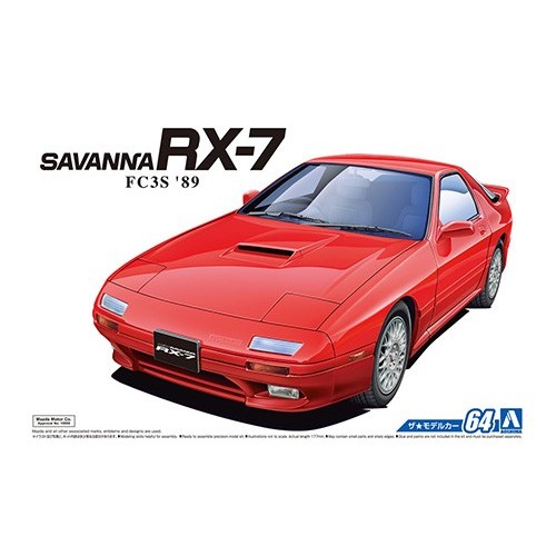 Aoshima 1/24 MAZDA FC3S SAVANNA RX-7