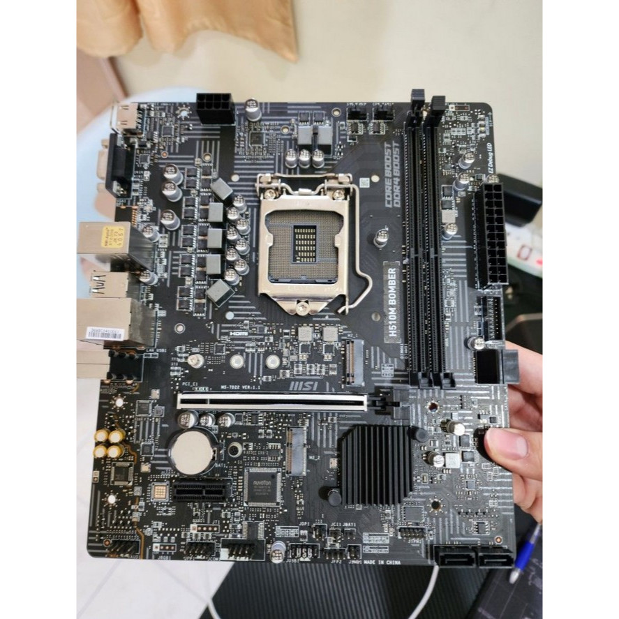 🔥🔥MSI H510M A PRO Mainboard เมนบอร์ด LGA 1200 Intel Gen10 Gen11 🔥ประกันแอดไวซ์ประกันศูนย์ ถึง27/4/2568🔥🔥