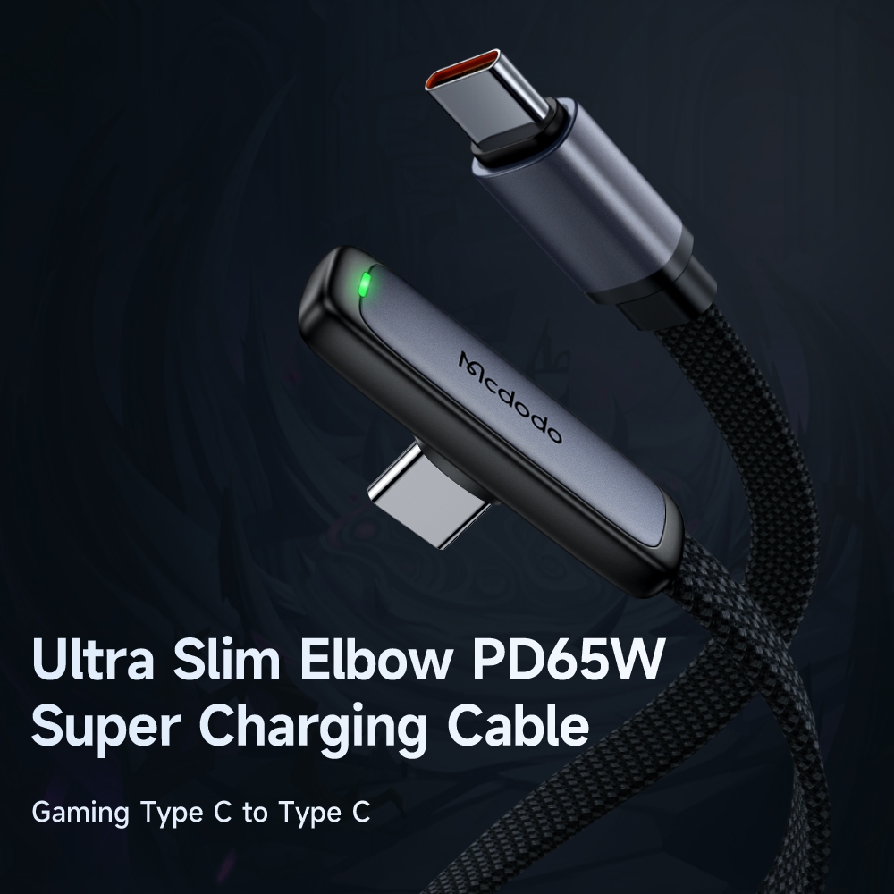 Mcdodo สายชาร์จ PD type C to type C ชาร์จไว กำลังไฟสูงสุด65w และC to I max.36w