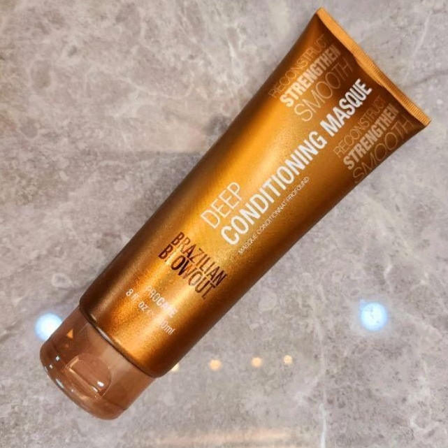 Brazilian blowout Acai Deep Conditioning Masque 240 ml​ มาร์คทรีทเม้นสูตรเข้มข้นด้วยเคราติน