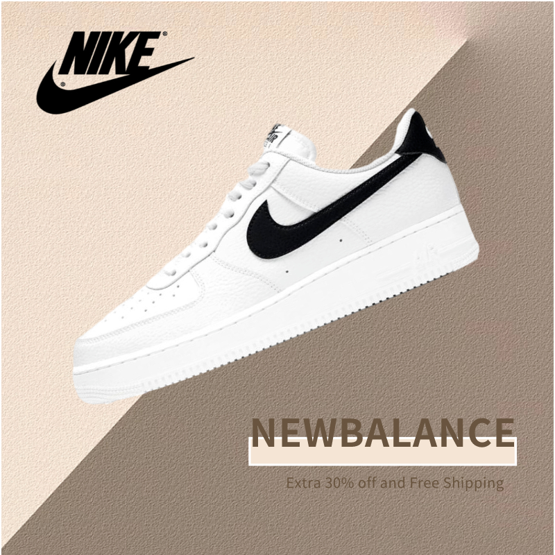 Nike Air Force 1 Low (Black white) ของแท้ 100%