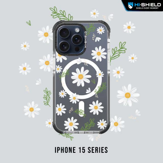 HI-SHIELD Magsafe Shockproof Case รุ่น Daisy1 [iPhone17/iPhone16/iPhone15/iPhone14] - เคสแม่เหล็กกันกระแทก