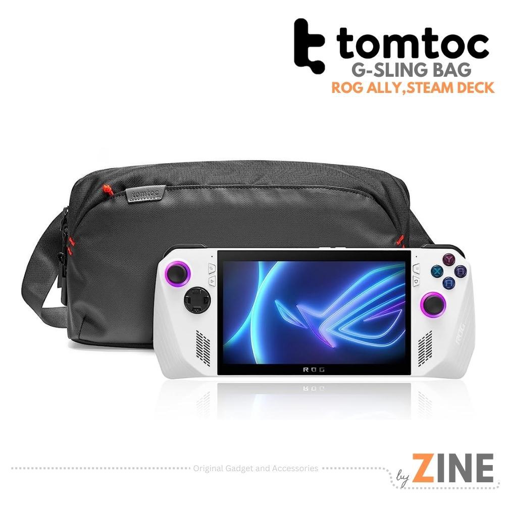 Tomtoc G-Sling Bag กระเป๋าสำหรับเครื่องเล่นเกมส์ Steam Deck และ Asus Rog Ally