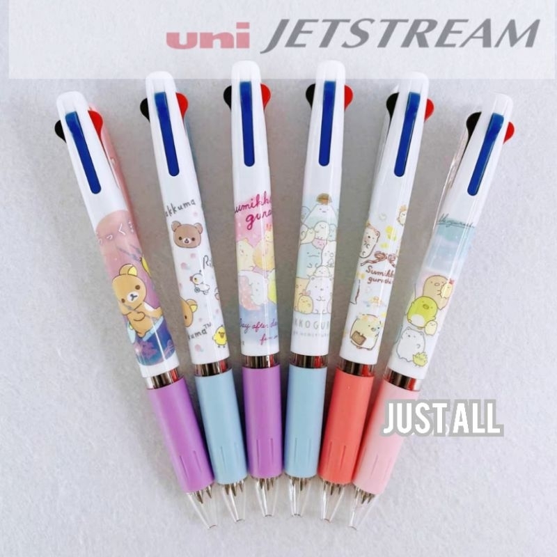 Uni Jetstream × San-X ปากกาลูกลื่น 3 สี