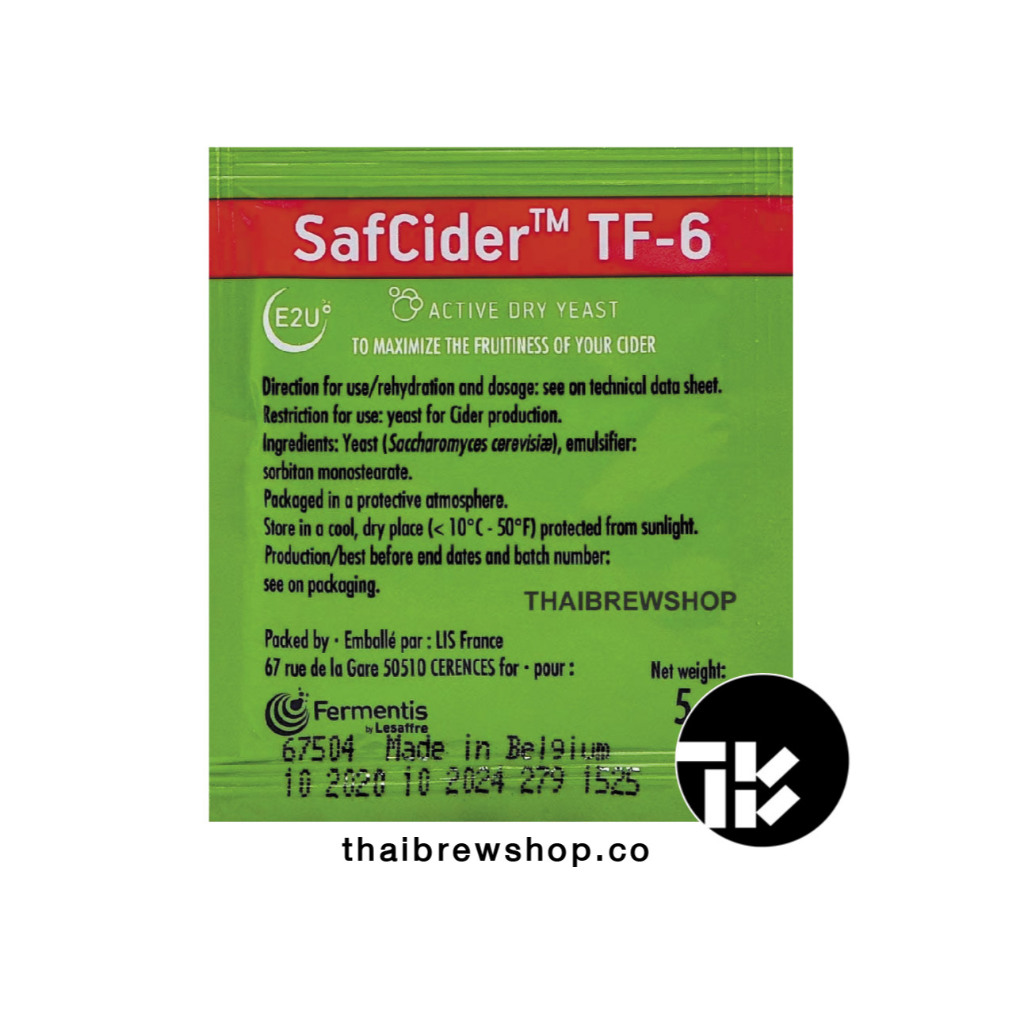 Fermentis Safcider TF-6 FRUITINESS Cider Yeast