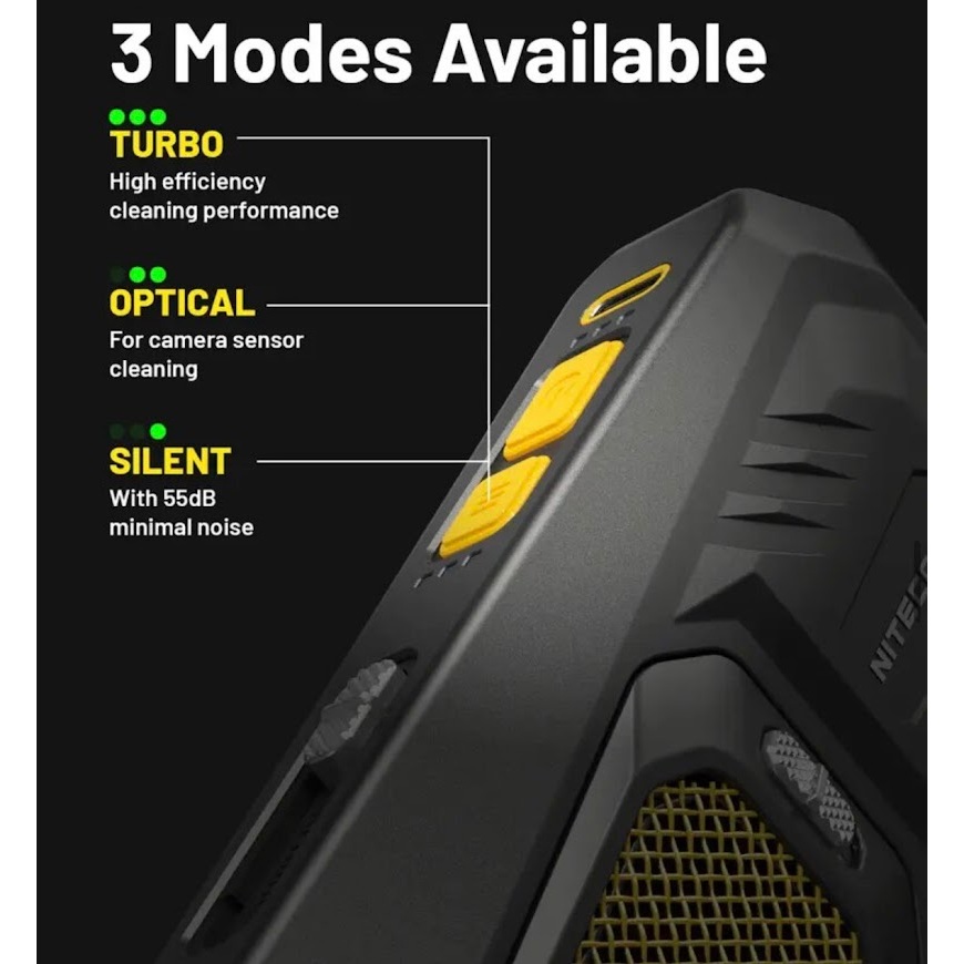 NITECORE เครื่องเป่าลมอิเล็กทรอนิกส์ BB21อเนกประสงค์ เครื่องเป่าลมสำหรับเลนส์กล้องถ่ายรูป