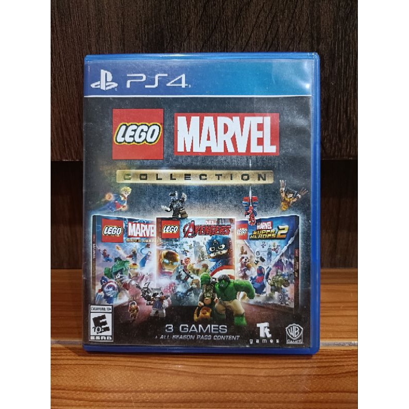 PS4 แผ่น ps4 Lego Marvel collection รวม 3 ภาค