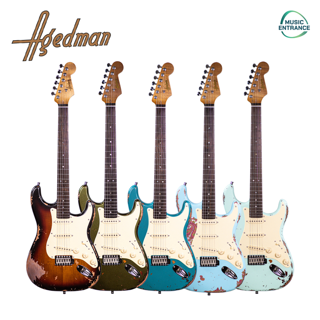 Agedman Ventura Series Pro ST Rosewood กีตาร์ไฟฟ้า Pro ST กีต้าร์ไฟฟ้า เอจด์แมน