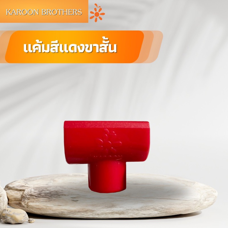 แค้มขาสั้น สำหรับขนาดท่อ6หุน พลาสติกเกรดA อุปกรณ์ฟาร์ม ออกใบกำกับภาษีได้