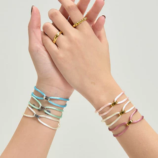Bemet Mini pave cord รบกวนอ่านรายละเอียดสินค้าก่อนสั่งซื้อ *แจ้งสีเชือกและขนาดข้อมือในแชท*