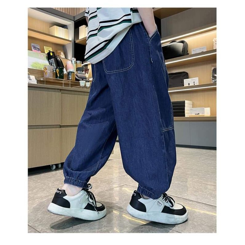 🌈New arrival กางเกงยีนส์ขายาวทรงหลวมแนวHiphop ขากว้าง Oversize พร้อมส่ง
