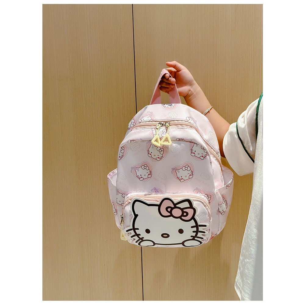 พร้อมส่ง💕 กระเป๋าเป้เด็ก 11-13นิ้ว ลายการ์ตูน Sanrio น่ารัก เป้เด็กอนุบาล ซานริโอ้ คุโรมิ ชินนาม่อนโรล มายเมโลดี้ - รูปที่ 3