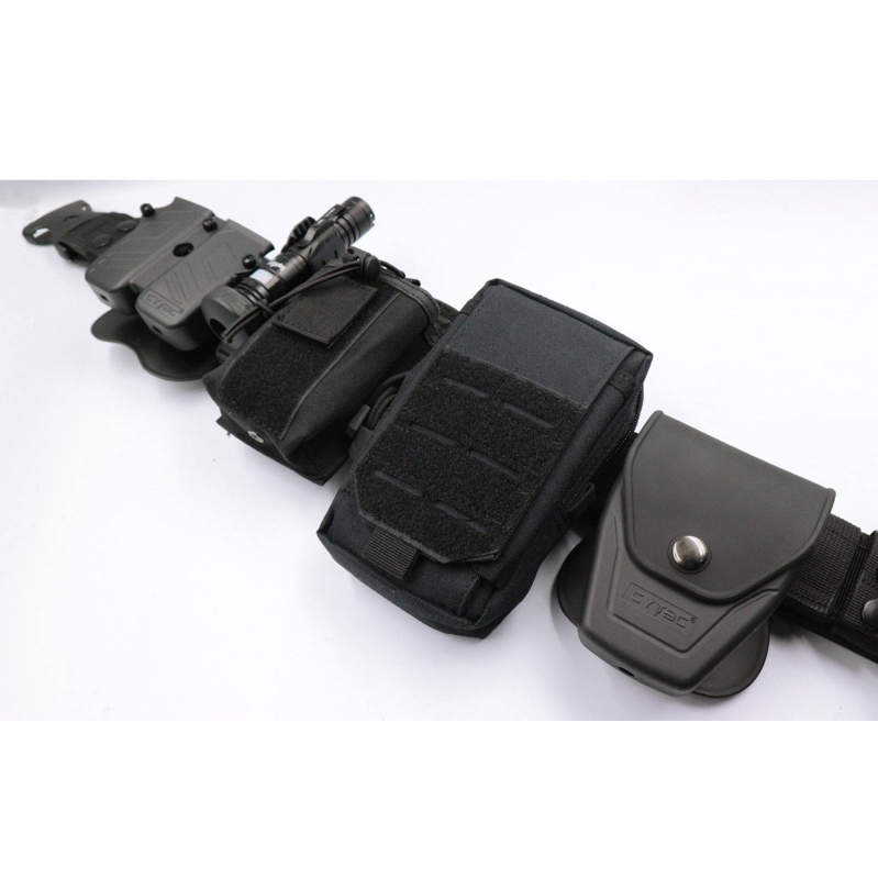 กระเป๋าใส่โทรศัพท์ ร้อยเข็มขัด ติดเสื้อเกาะได้ มี3สี ดำ พรางดำ พรางน้ำตาล - รูปที่ 7