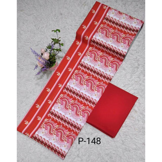 ชุดมาใหม่ ผ้าอินโต เป็นชุด ยังไม่ได้เย็บ