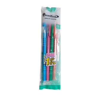 Quantum (ควอนตั้ม) ปากกาสเก็ต 111 0.5 สีน้ำเงิน (1x3)