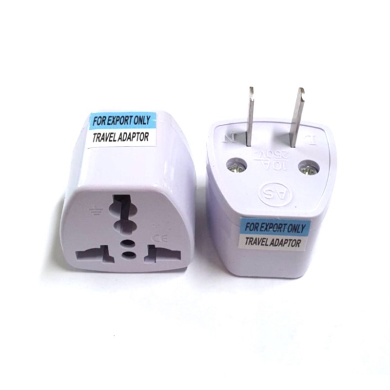 ปลั๊กแปลง2ขา Adaptor UNiversal