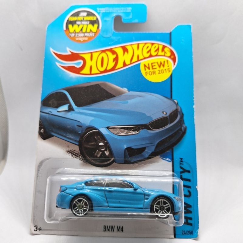 รถเหล็ก Hotwheels BMW M4 WIN 1 OF 2500 (ib46)