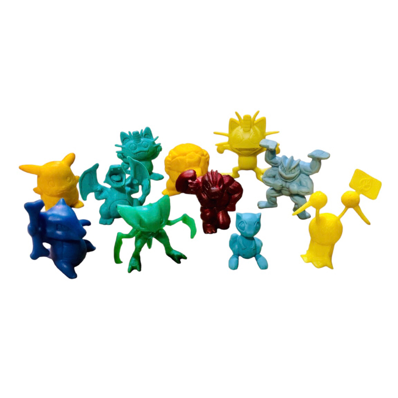 Vintage Pokemon Keshi Mini Figures Set