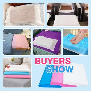 【พร้อมส่ง】40*70CM กระดาษรองหมอน กระดาษรองกันเปื้อนหมอน แผ่นรองนวดหน้า สําหรับเตียงนวด 100 ชิ้น แบบใช้แล้วทิ้ง สะอาดและถ