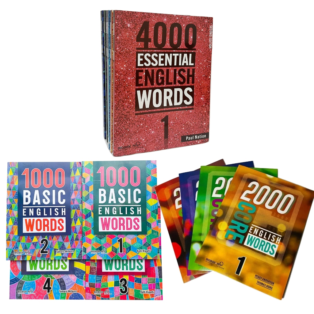 English 1000 words 2000 words 4000 words high-frequency words new version Basic English Words