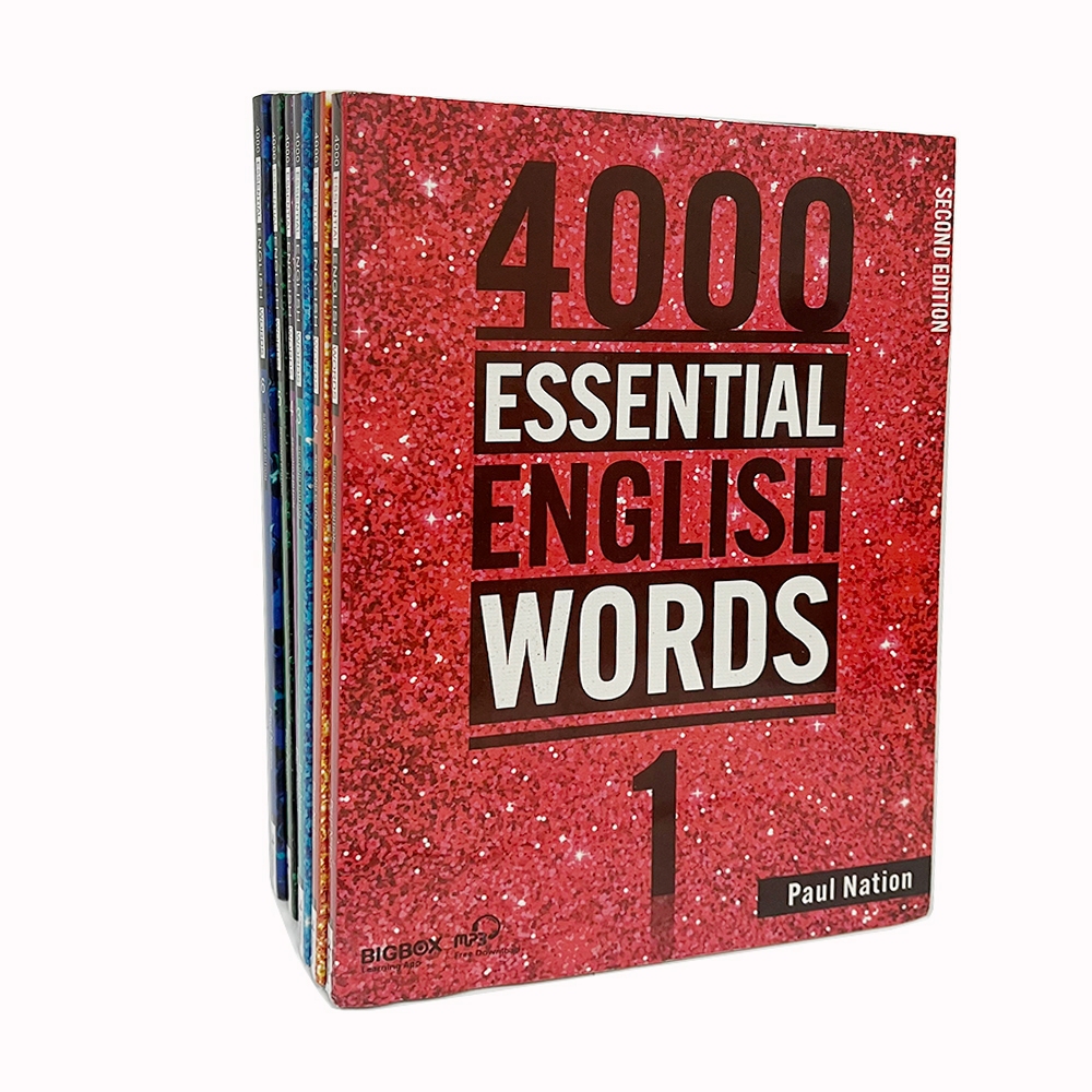 ใหม่ 6 เล่ม/ชุด 4000 Essential คำภาษาอังกฤษระดับ 1-6 IELTS SAT Core Words หนังสือคำศัพท์ภาษาอังกฤษหน
