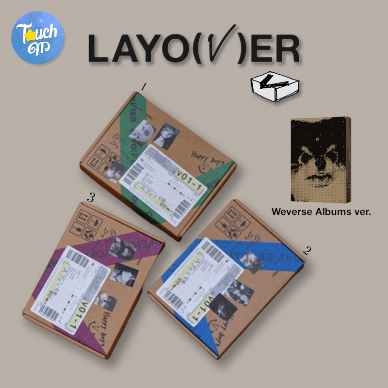 [พร้อมส่ง] อัลบั้ม solo เดี่ยว V BTS ' Layover ' | Photobook ver. | Weverse album ver.