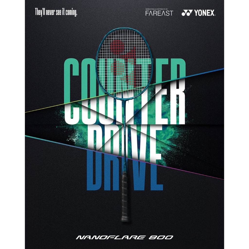 Yonex ไม้แบดมินตัน  NANOFLARE 800 (play) *แถมเอ็นBG65+กริป+ซอง*