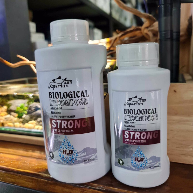 STRONG ผลิตภัณฑ์ชีวภาพกำจัดตะไคร่ของ BIOLOGICAL DECOMPOSE