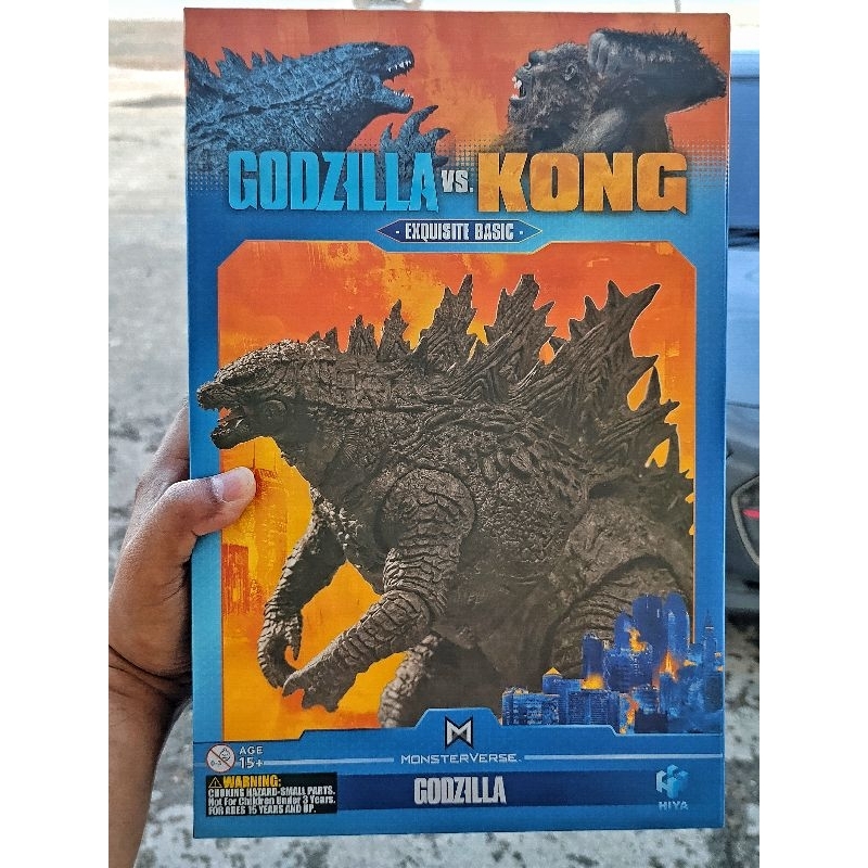 ((สินค้าพร้อมส่ง 🇹🇭)) HIYA Toys Exquisite Basic Series GODZILLA VS KONG Godzilla (Updated Version)